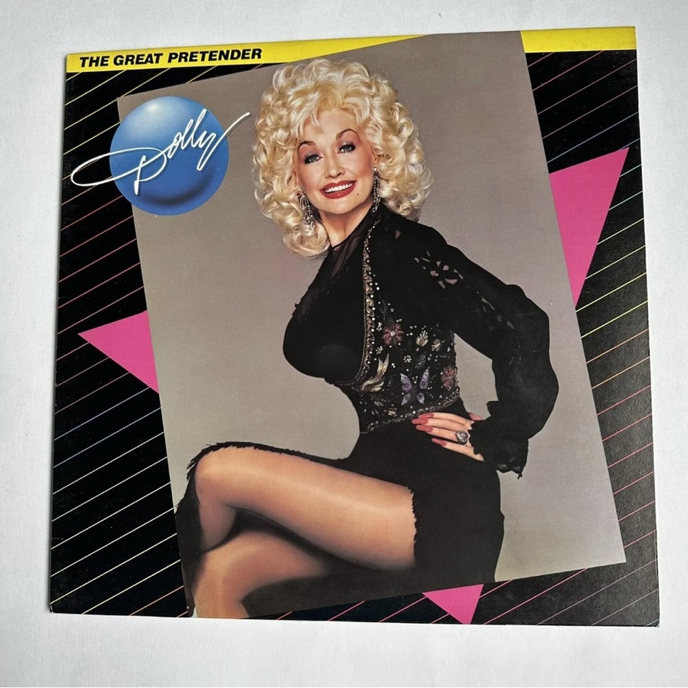 VINYL - DOLLY PARTON - THE GREAT PRETENDER LP Record